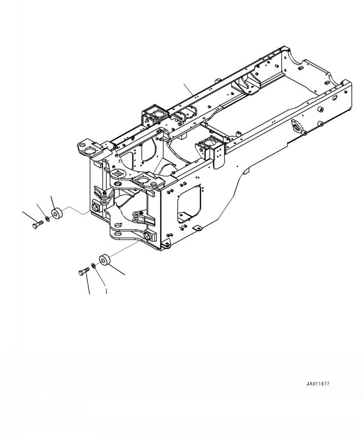Seat Assembly, Rear Frame 418-46-52103 KOMATSU