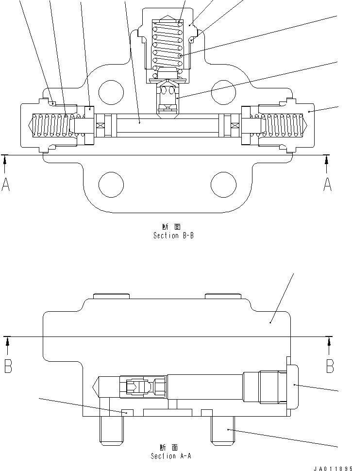 Пробка UCR909831482 KOMATSU