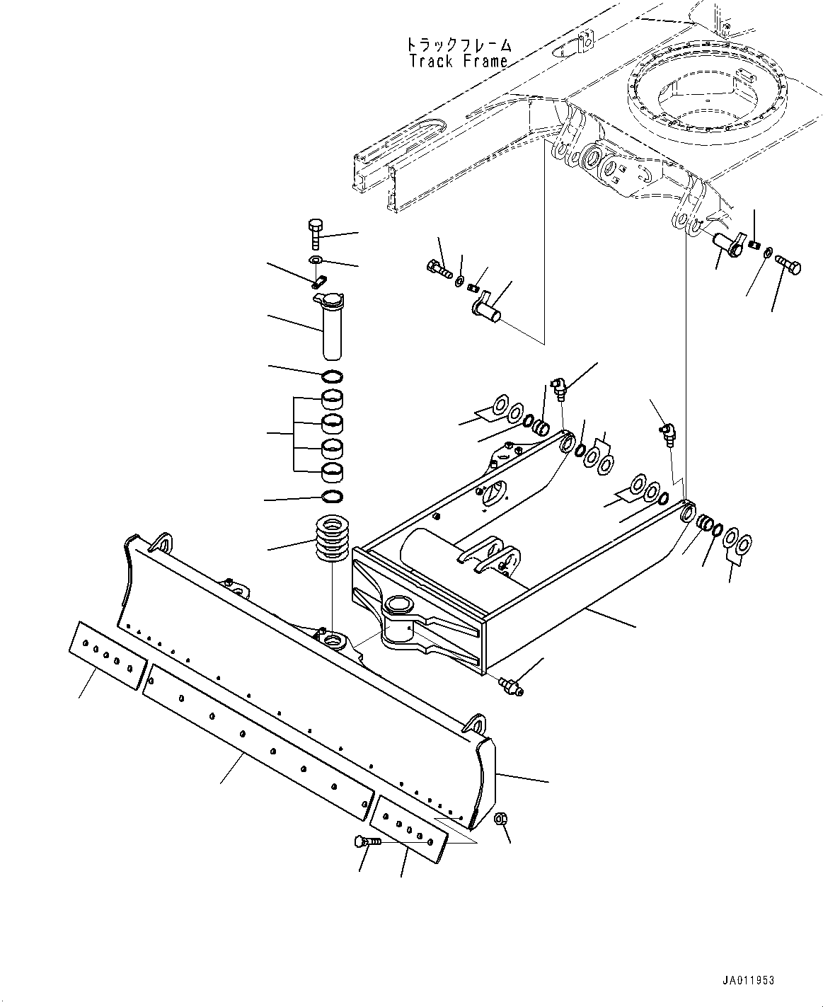Blade Assembly 22P-910-0030 KOMATSU