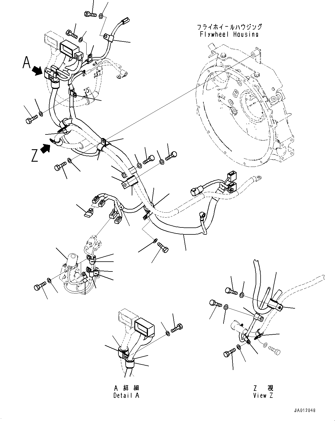 Valve Assembly(Hydrostatic Transmission Pump and Hydraulic Oil Pump,HST Pump) (720-1L-03740) KOMATSU