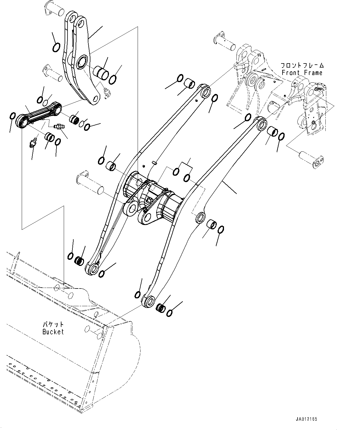 Boom Assembly 423-S95-7401 KOMATSU