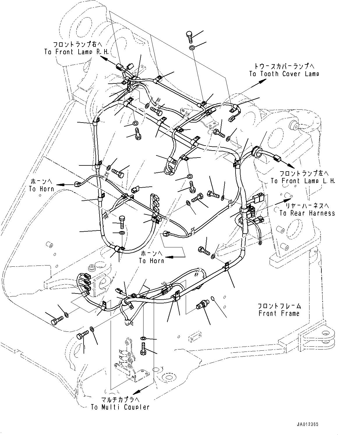Жгут проводов 421-06-52511 KOMATSU