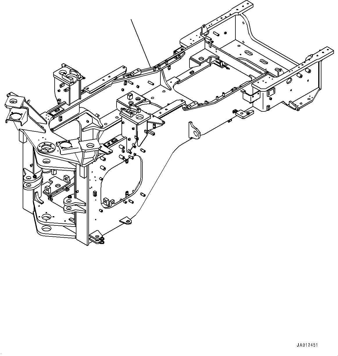 Рама 425-S05-5580 KOMATSU