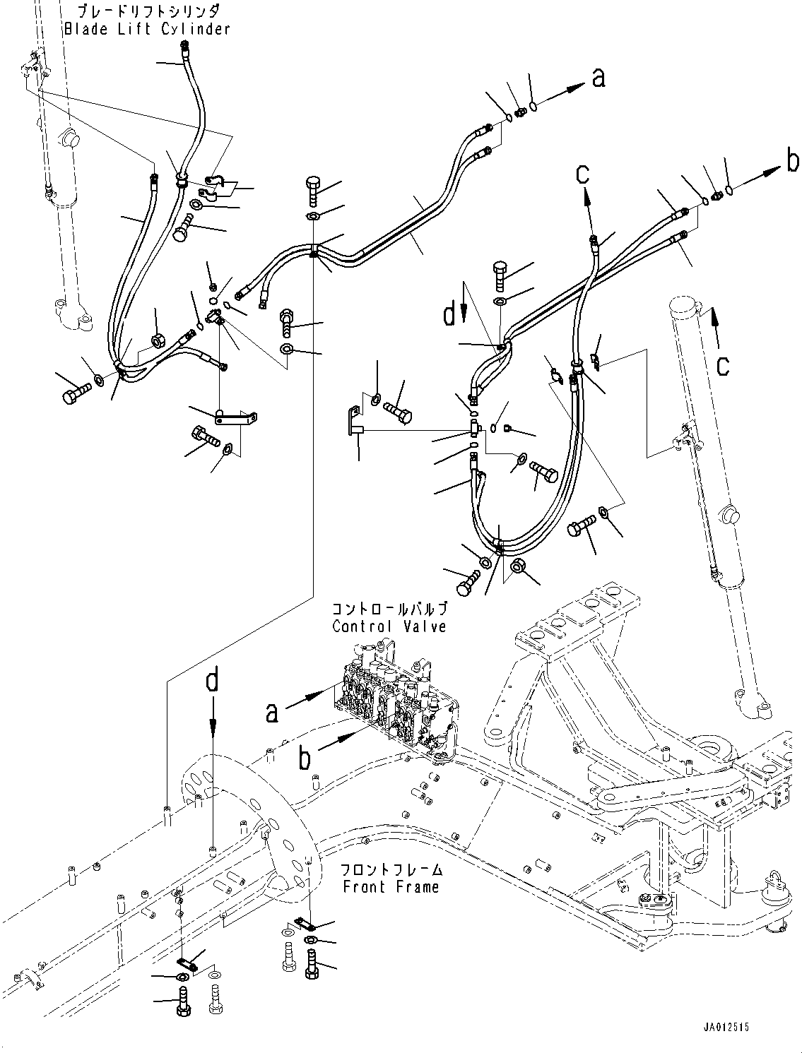 Шланг 23B-60-72340 KOMATSU