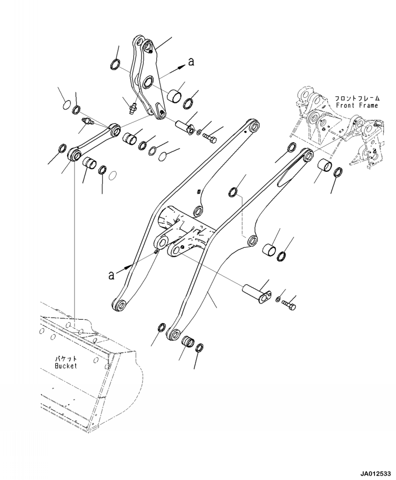 Boom Assembly 421-850-5103 KOMATSU