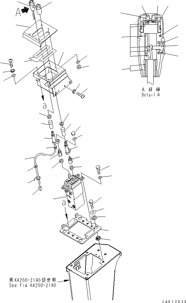 Рукоятка (\2\421-43-38331) KOMATSU