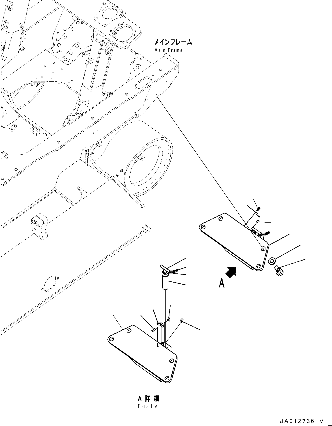 Drawbar Assembly 11Y-69-32291 KOMATSU