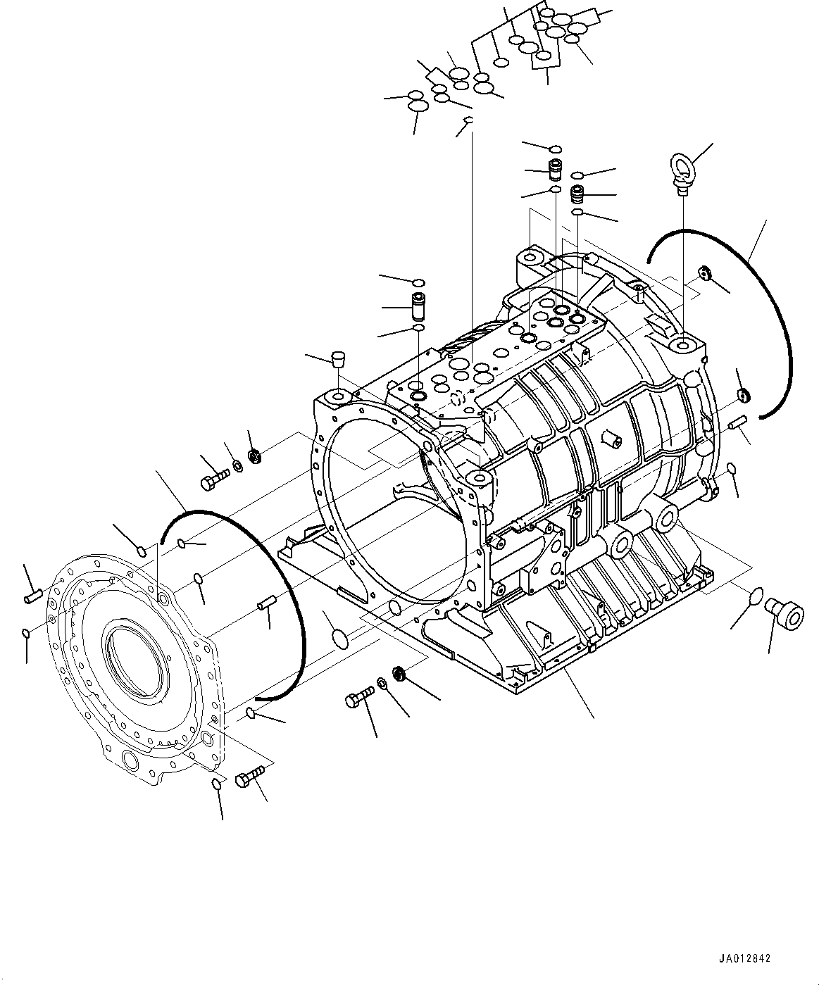 Корпус 561-15-81031 KOMATSU