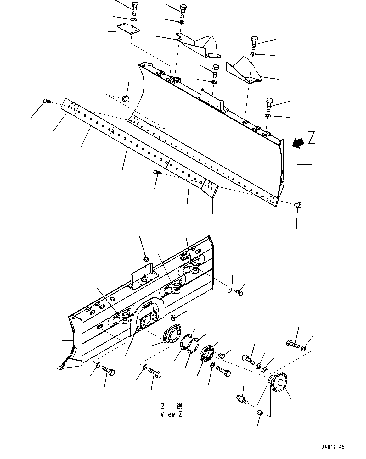 Щётка стеклоочистителя 14X-72-64703 KOMATSU