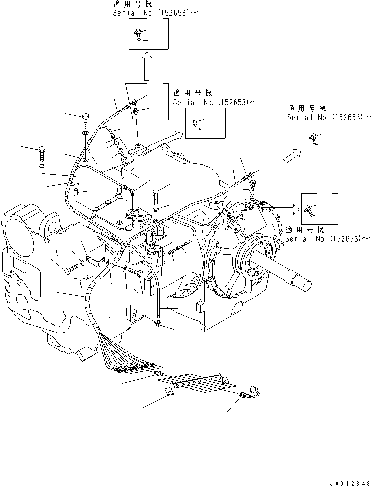 Ниппель 17A-22-41370 KOMATSU