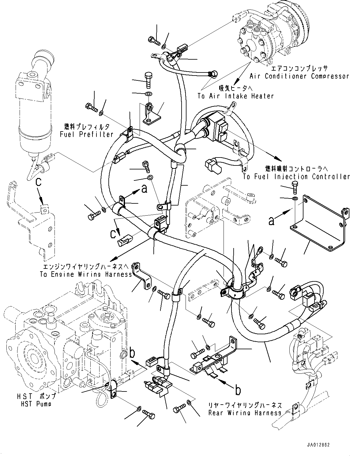 Жгут проводов 417-06-42353 KOMATSU