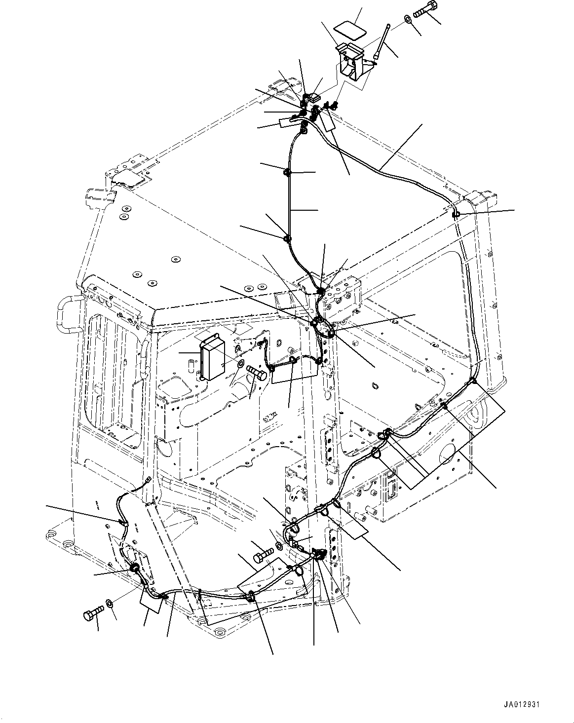 Кабель в сборе 14X-06-51161 KOMATSU