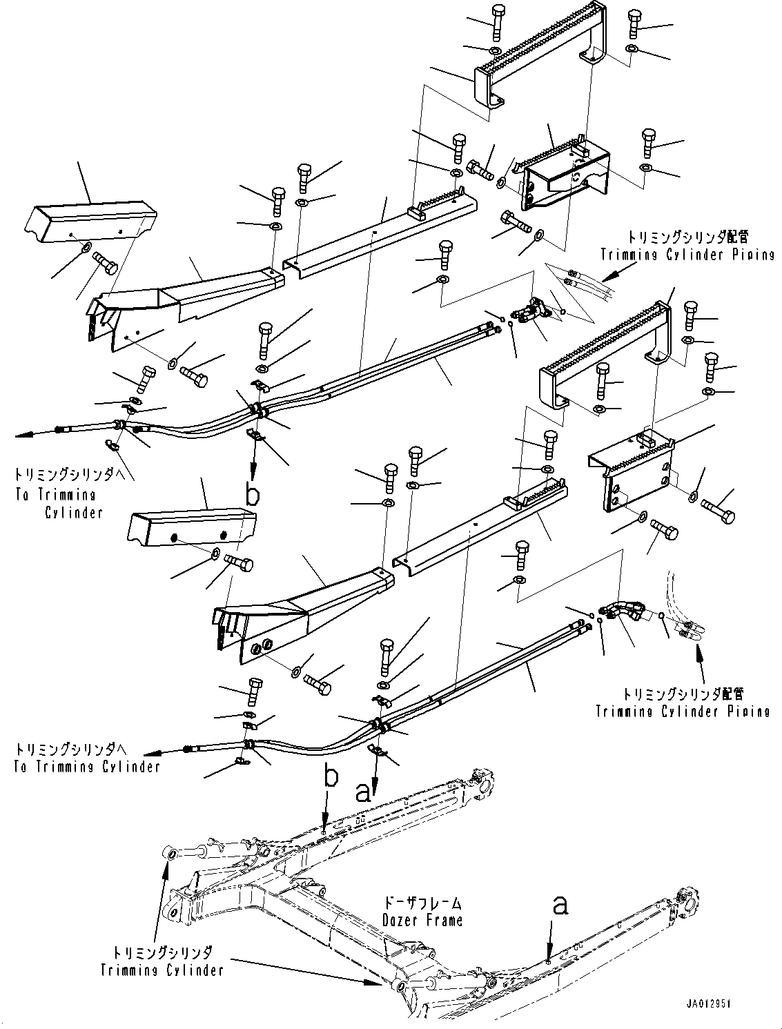 Подножка 14X-Z16-7171 KOMATSU