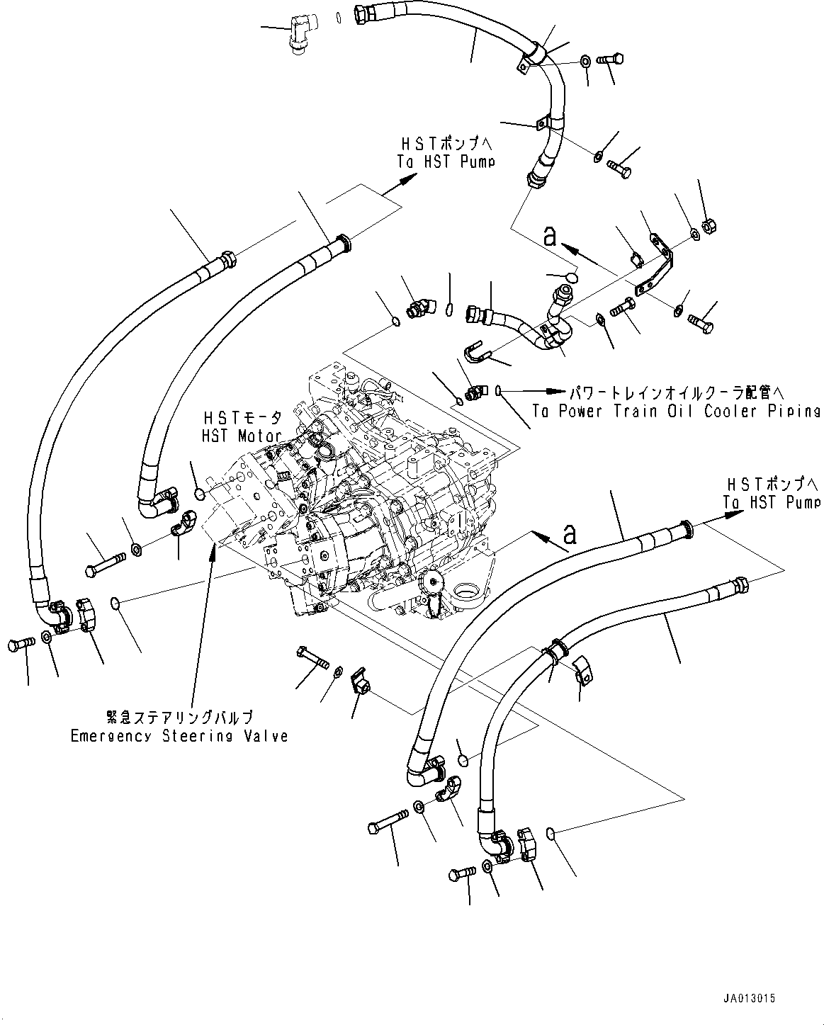 Шланг 419-18-52341 KOMATSU