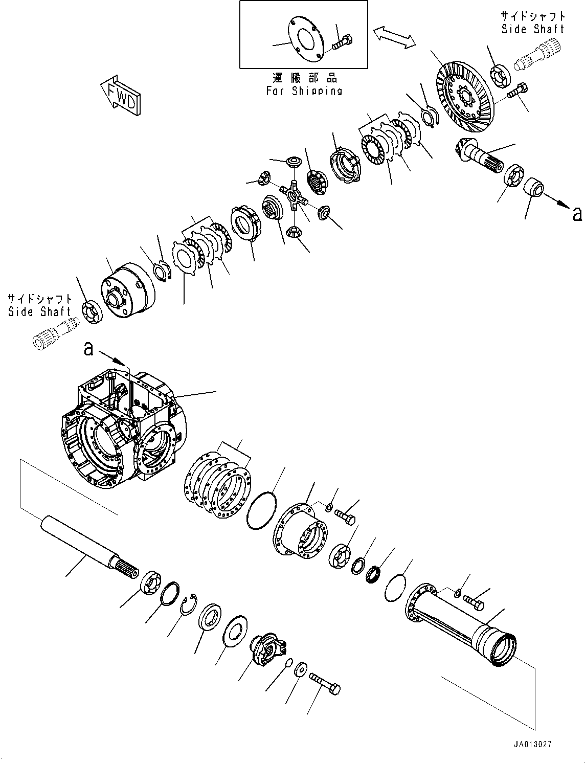 Дифференциал в сборе 418-22-47200 KOMATSU
