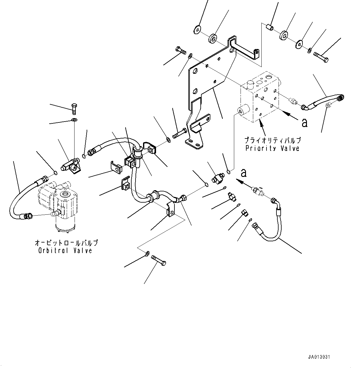 Nipple(Hydraulic Pump,Hydraulic Pump Piping) (11Y-62-12780) KOMATSU