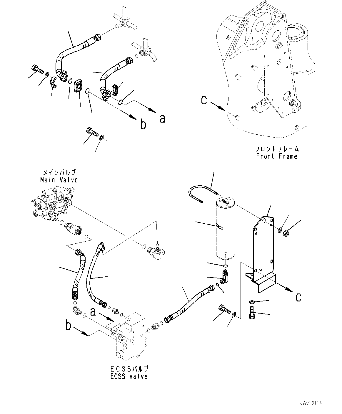 Шланг с торцевым уплотнением 02777-004A5 KOMATSU
