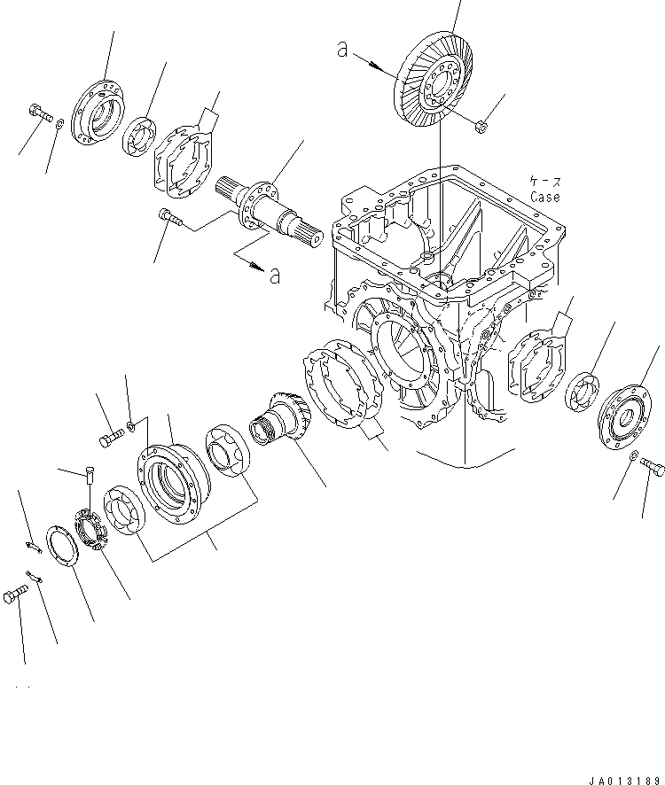 POWER LINE ASS'Y,(FOR TOWING WINCH) 14X-22-00254 KOMATSU