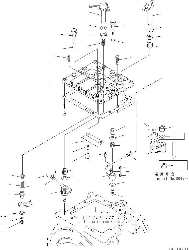 Рычаг \3\14X-15-15622 KOMATSU