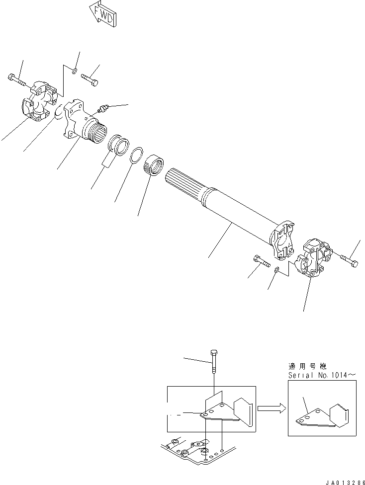 Крышка 134-960-6560 KOMATSU