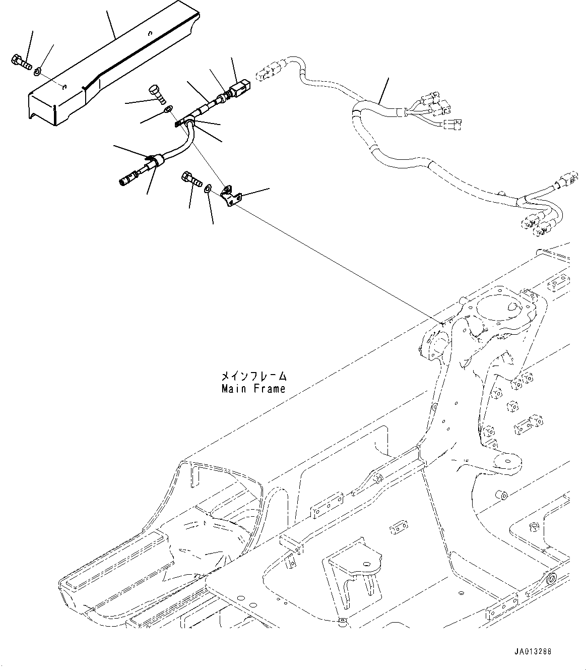 Крышка 11Y-06-43510 KOMATSU