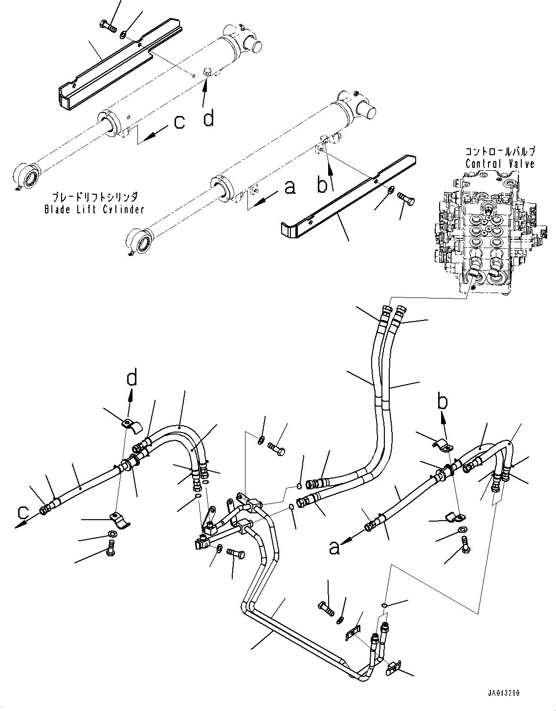 Шланг 11Y-62-43271 KOMATSU