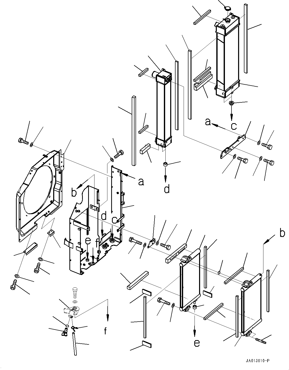 Boss(Cooling System,Cooling Piping,With Radiator Protective Net) (21U-03-31370) KOMATSU