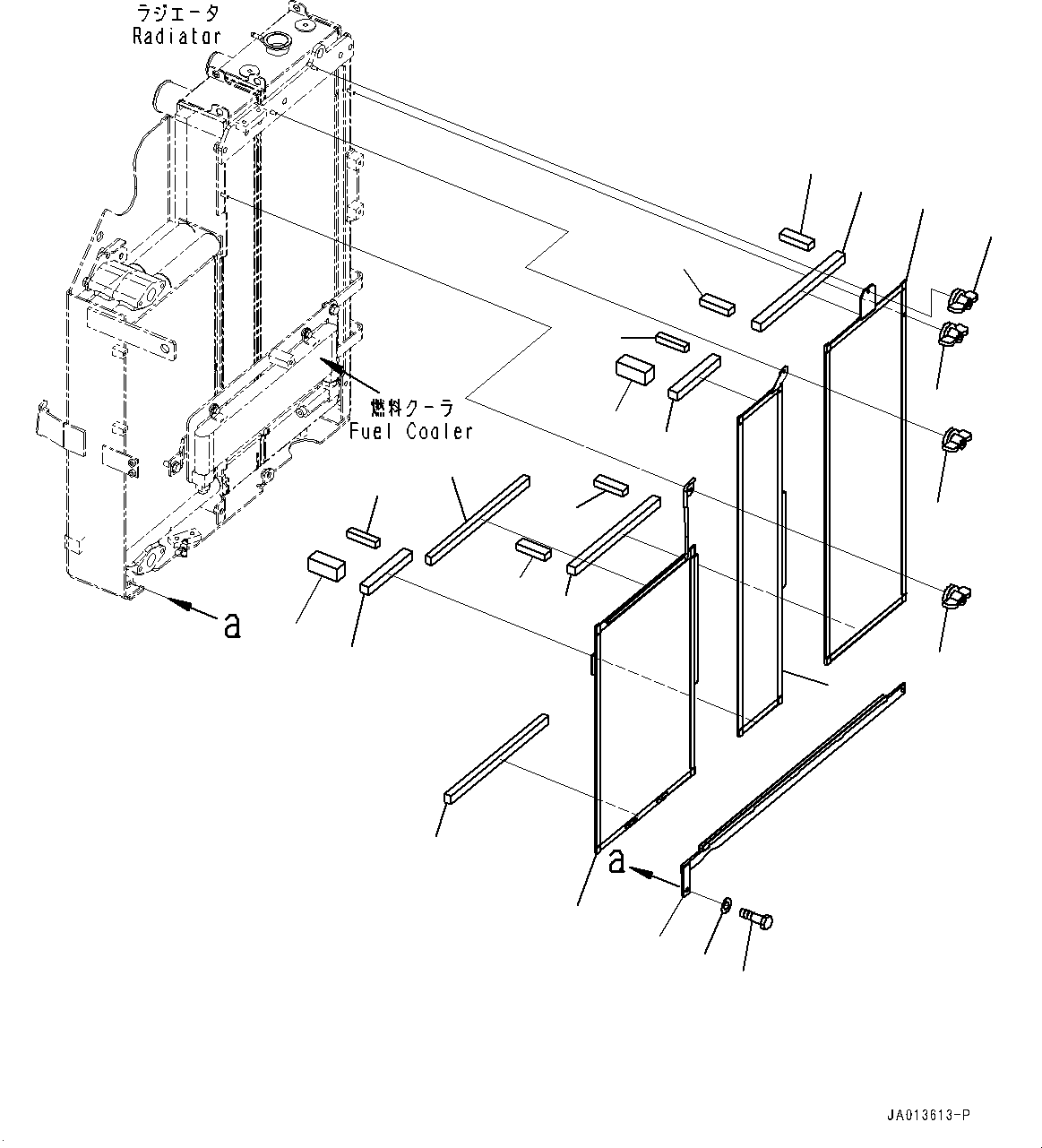 Лист 22P-03-21640 KOMATSU