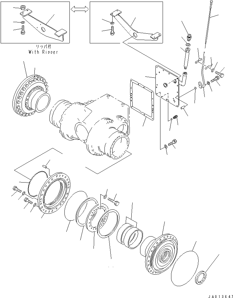 SERVICE KIT,FINAL DRIVE (234-22-00224) KOMATSU