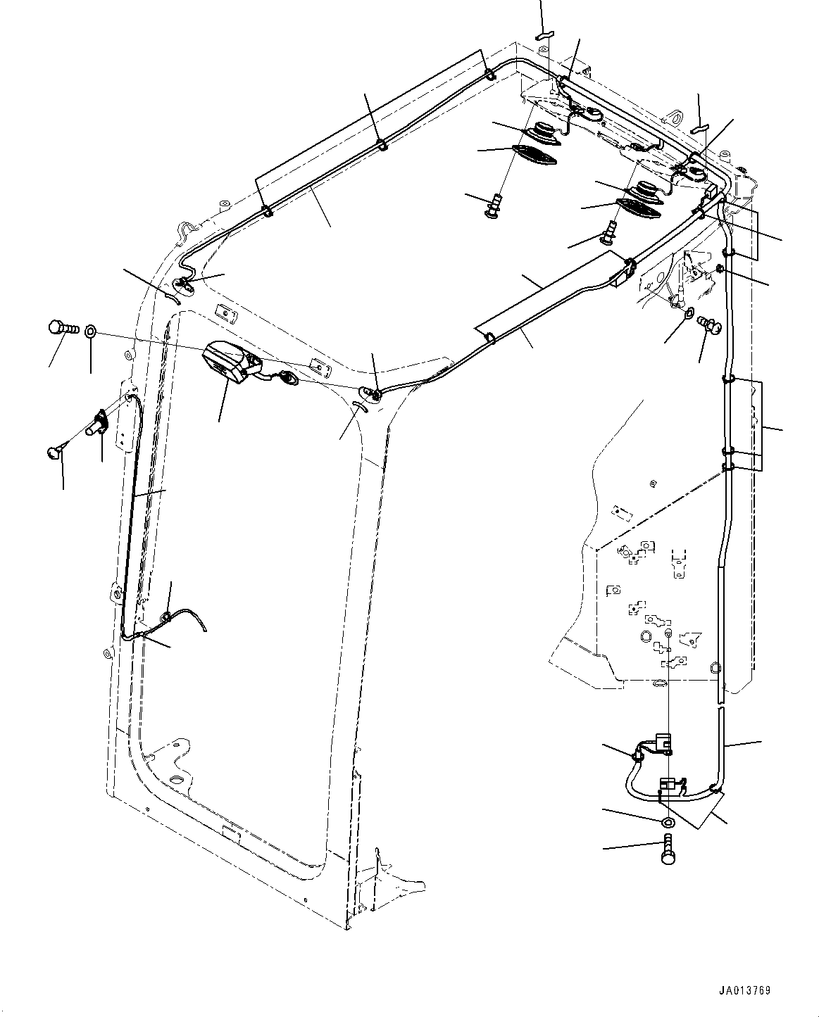 Жгут проводов 22P-06-21330 KOMATSU
