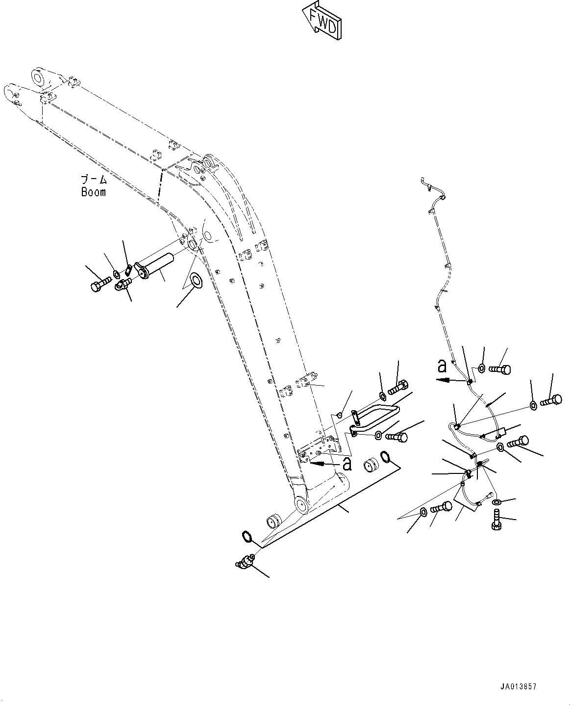 Поручень 22P-70-11952 KOMATSU