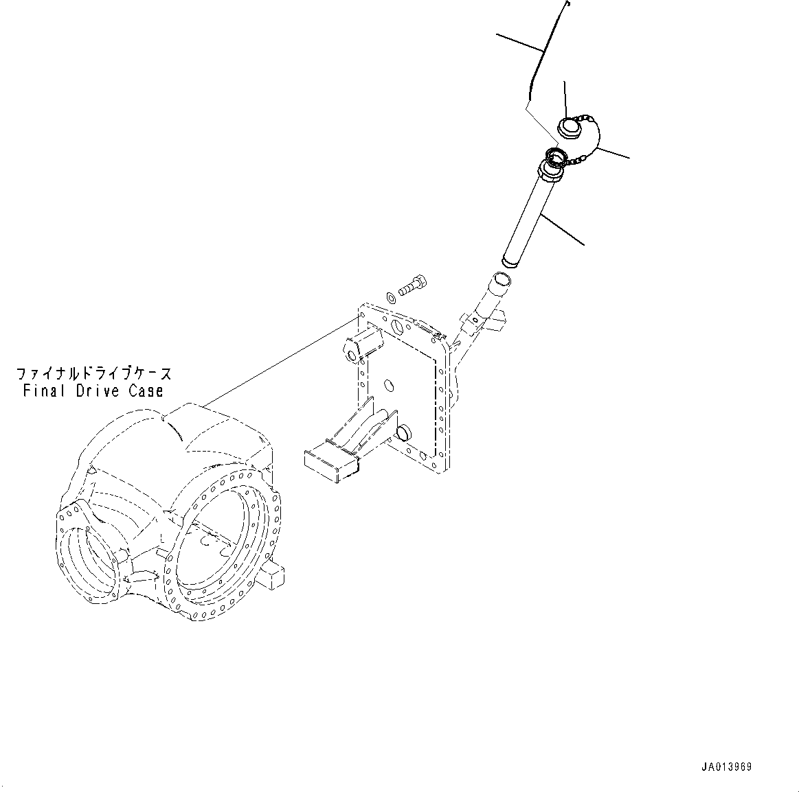 трубка 234-22-81480 KOMATSU