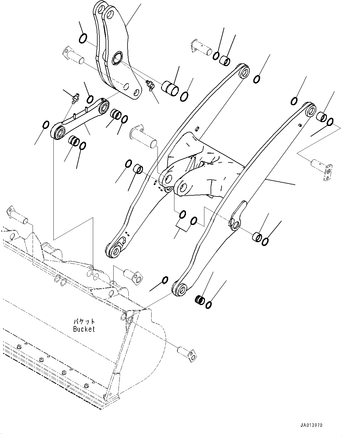 Boom Assembly 419-S96-5401 KOMATSU