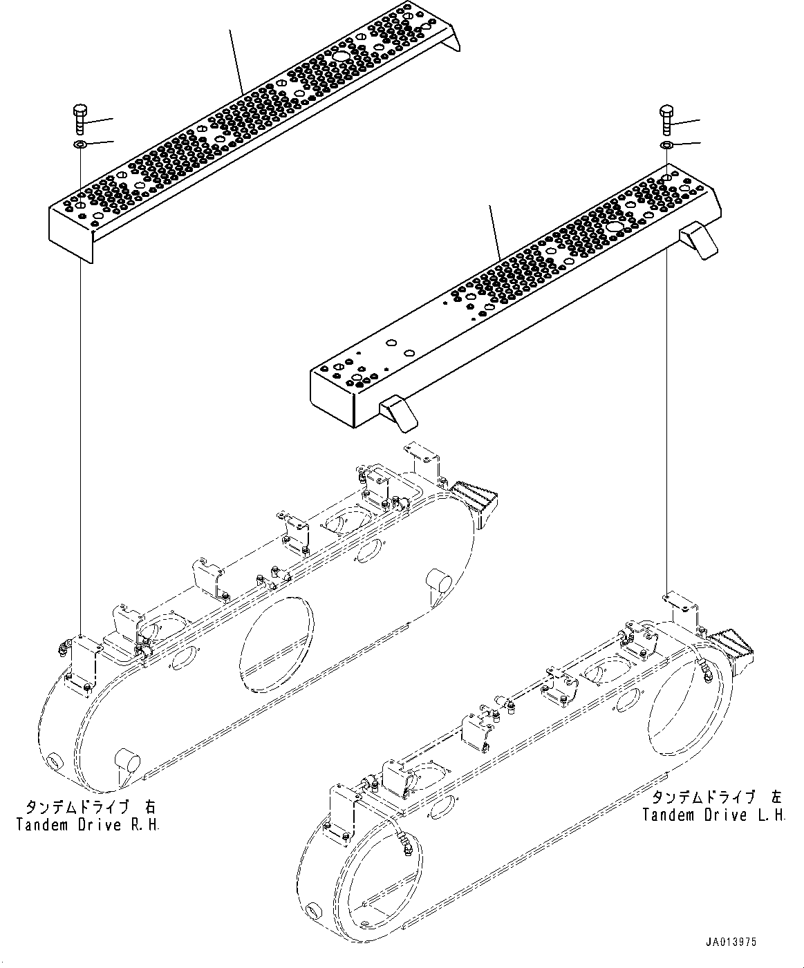 Подножка 234-25-81350 KOMATSU