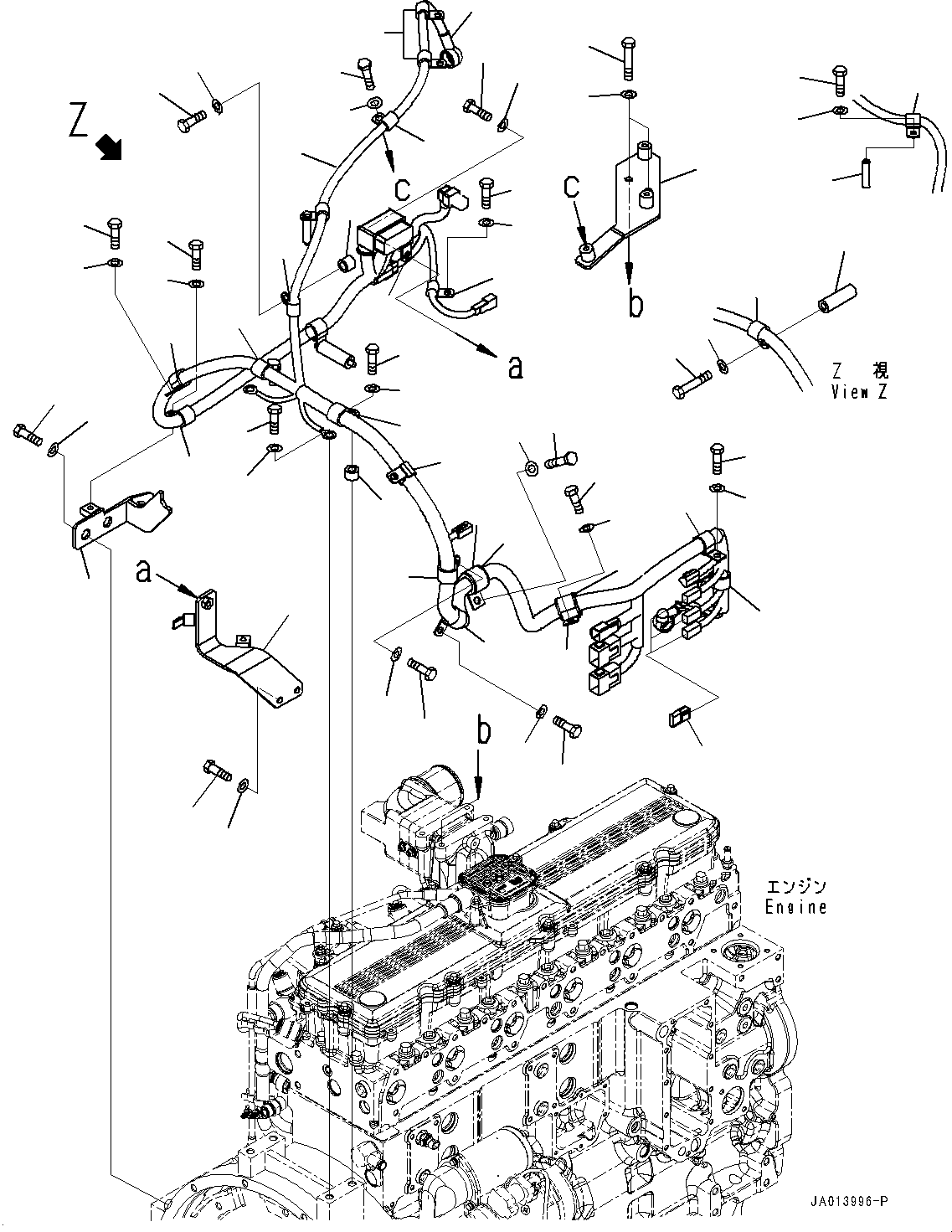 Упорное кольцо 234-06-81920 KOMATSU