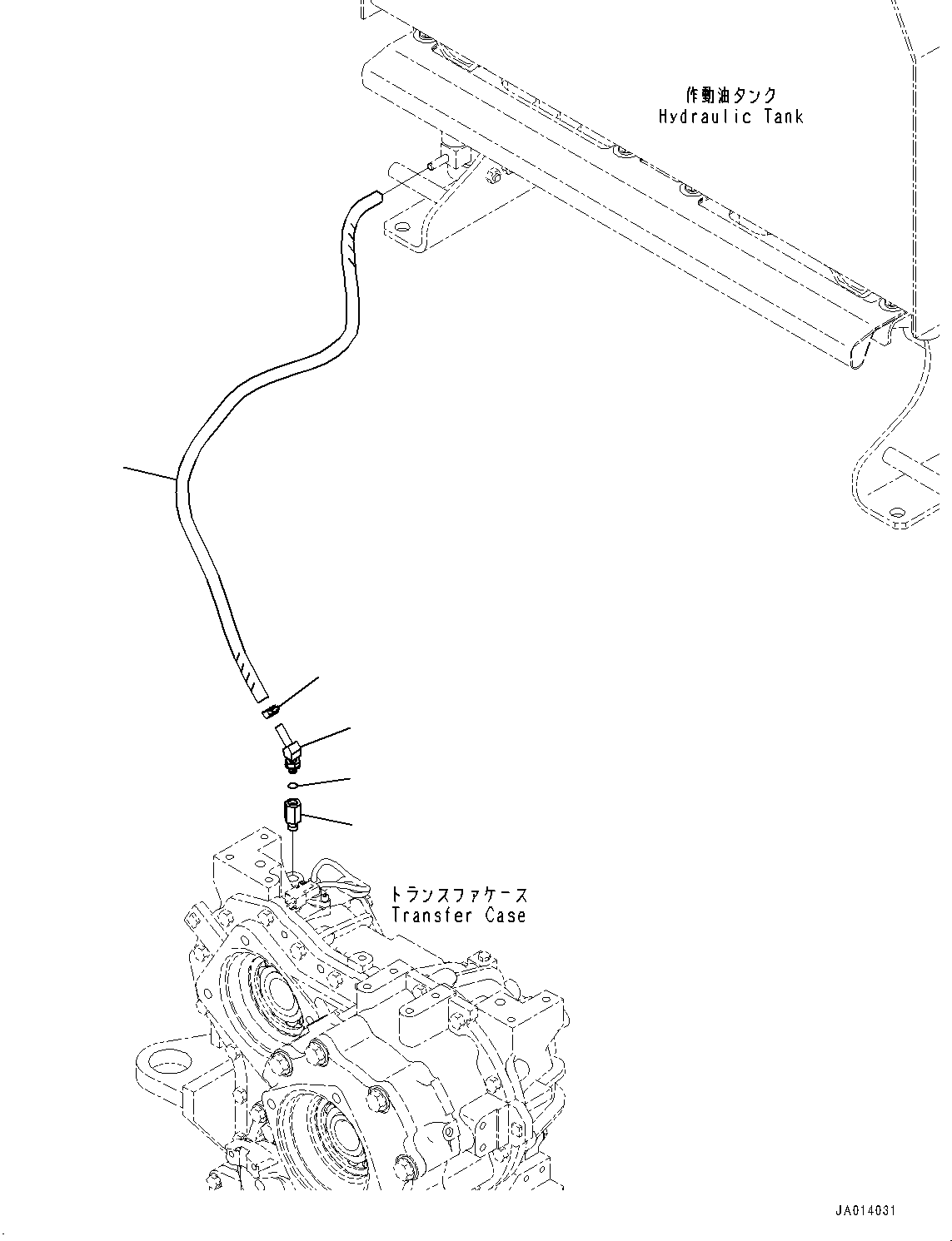 Шланг 419-16-51110 KOMATSU