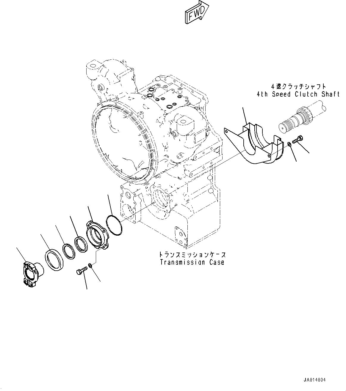 Муфта в сборе 234-15-84110 KOMATSU