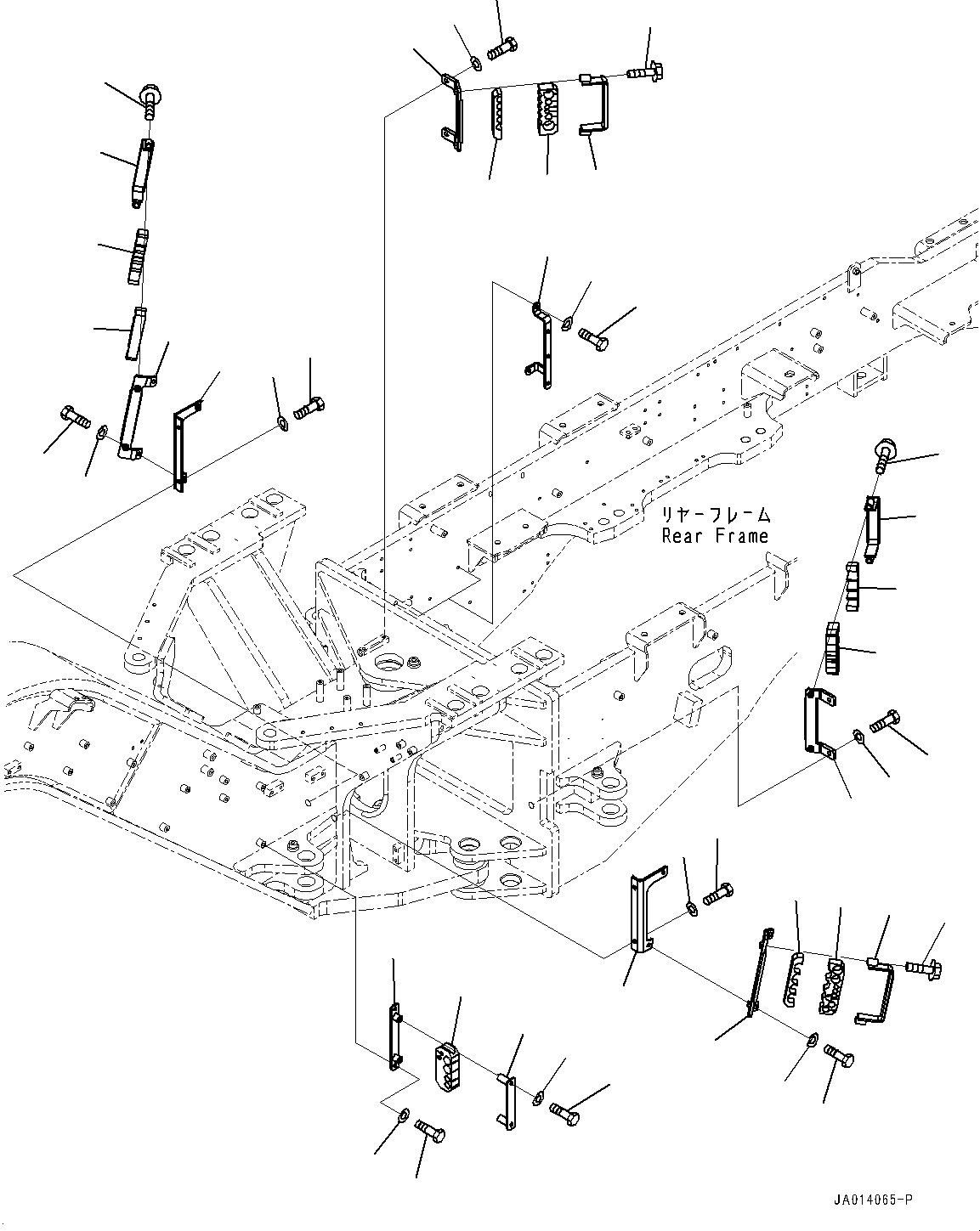 амортизирующая подушка 234-60-86640 KOMATSU