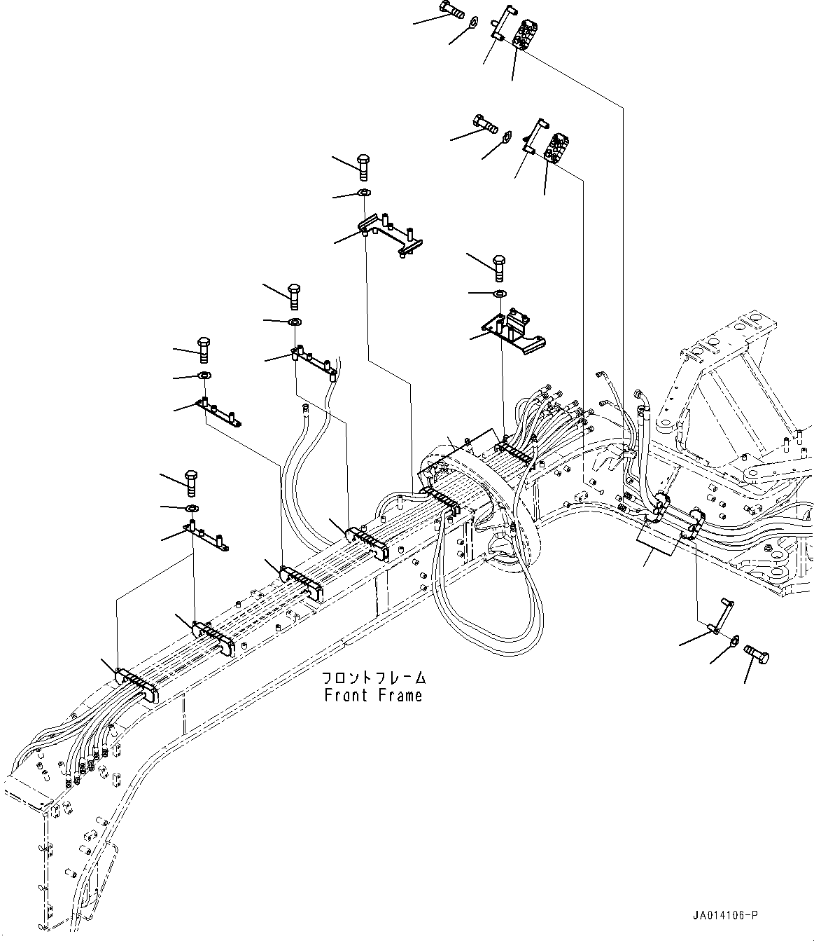 амортизирующая подушка 234-60-84620 KOMATSU