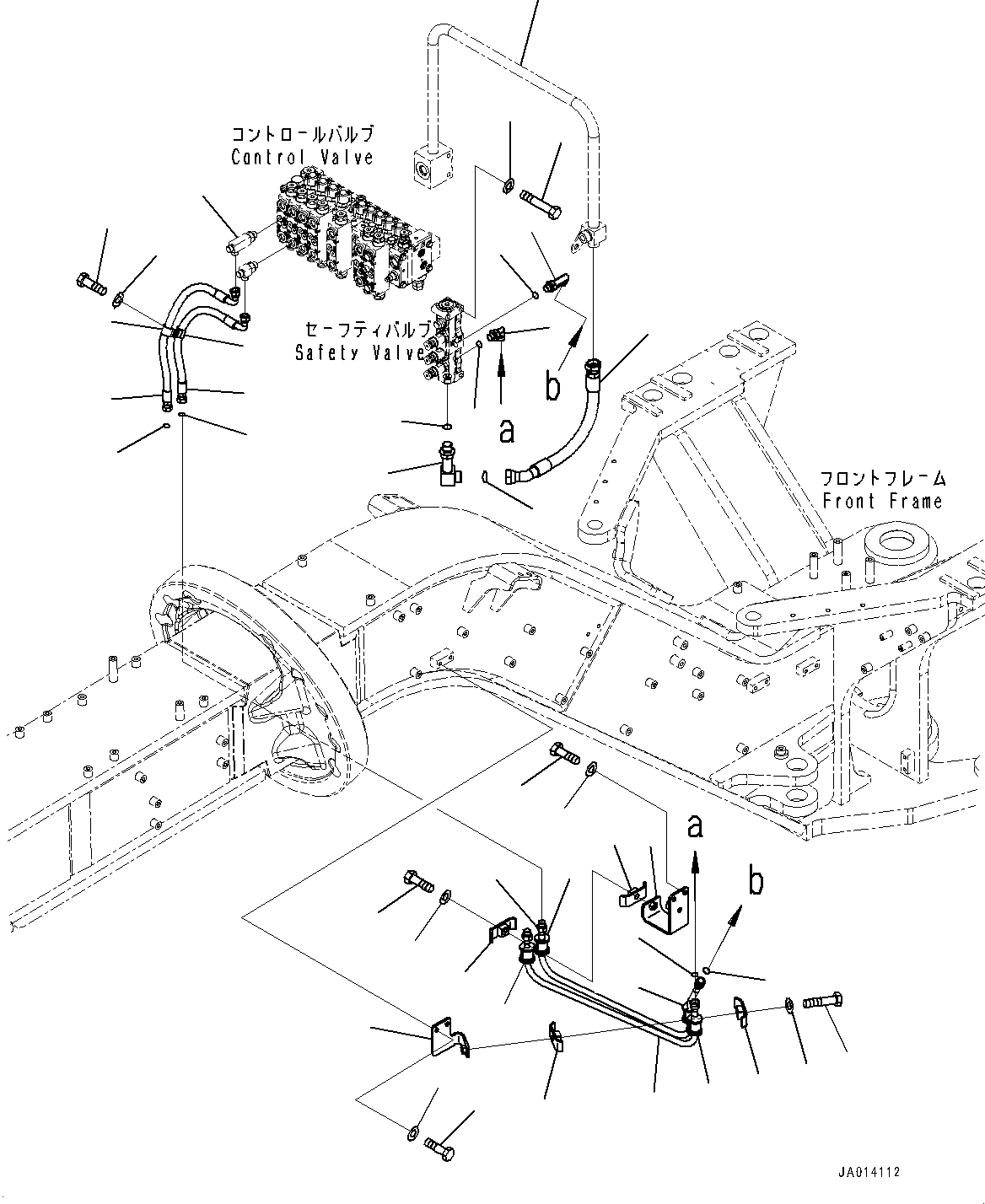 Шланг 02776-006A4 KOMATSU