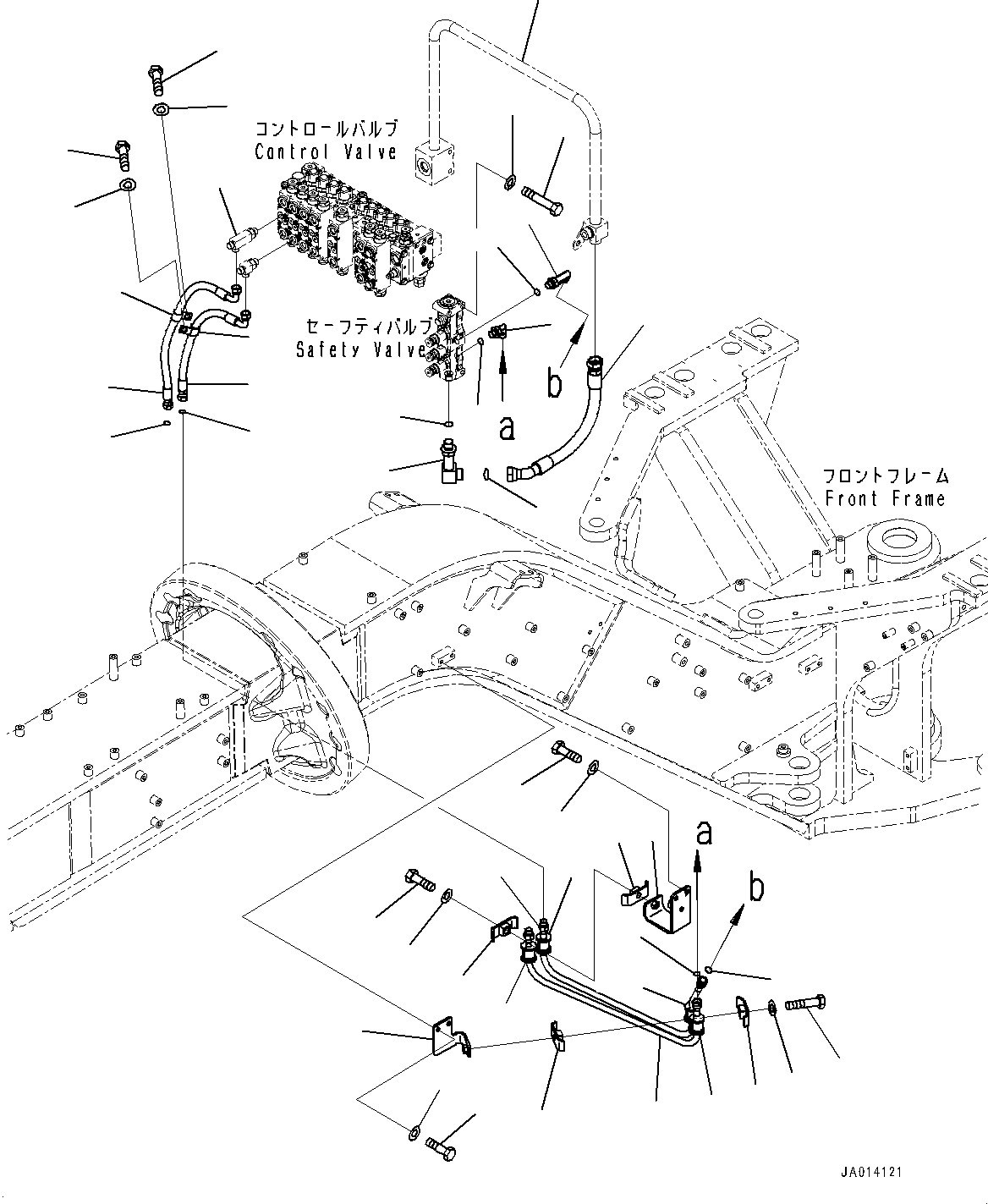 Шланг 234-60-84190 KOMATSU