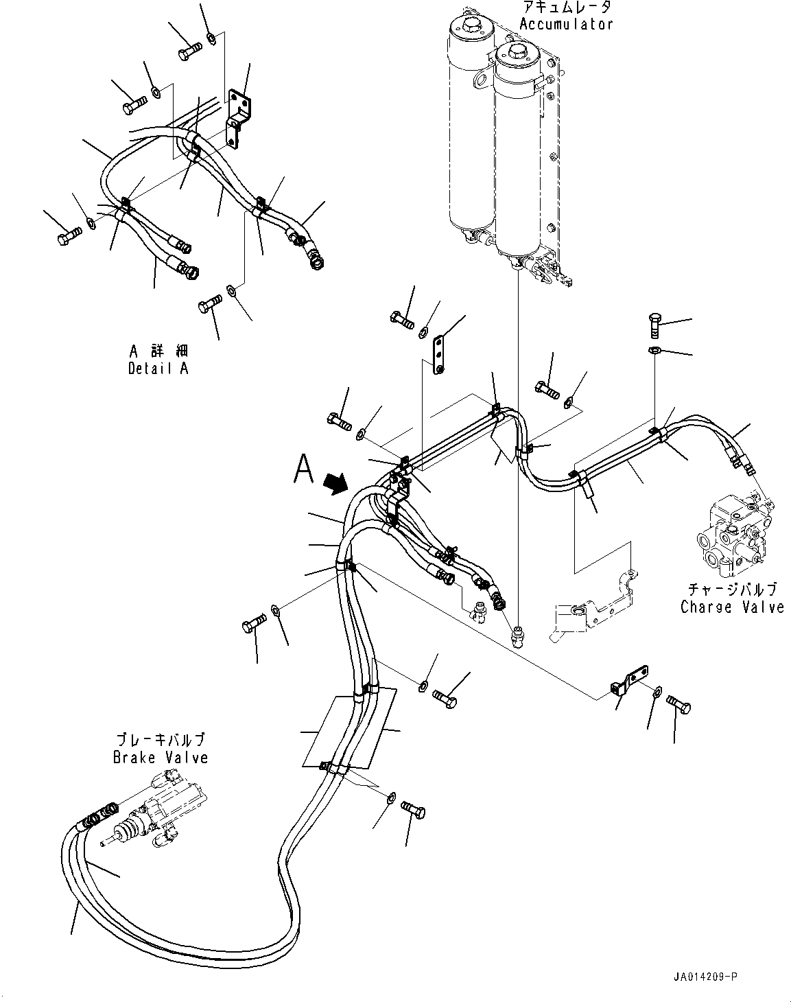 Шланг 234-43-81230 KOMATSU