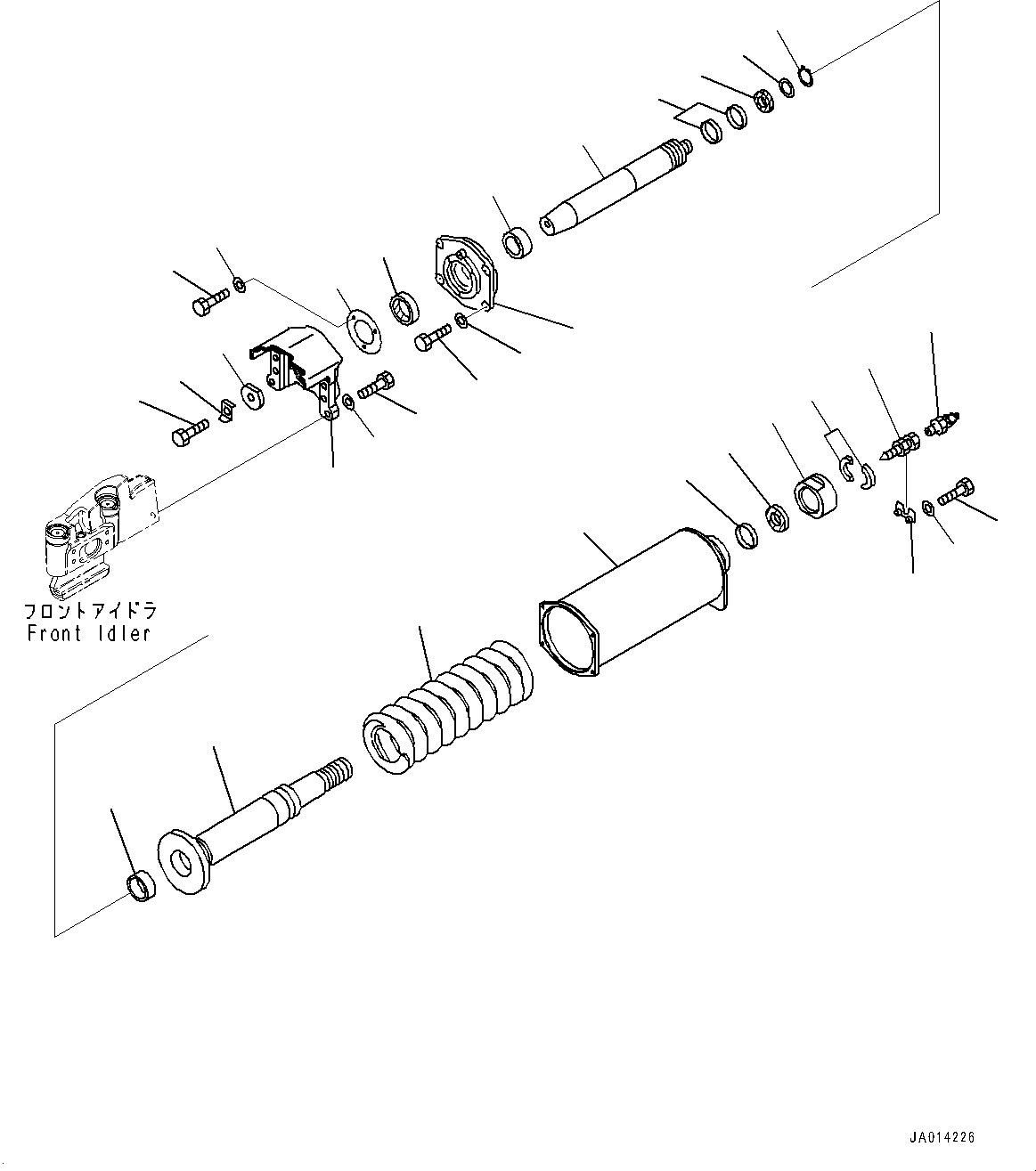 Пружина в сборе 14X-30-00630 KOMATSU