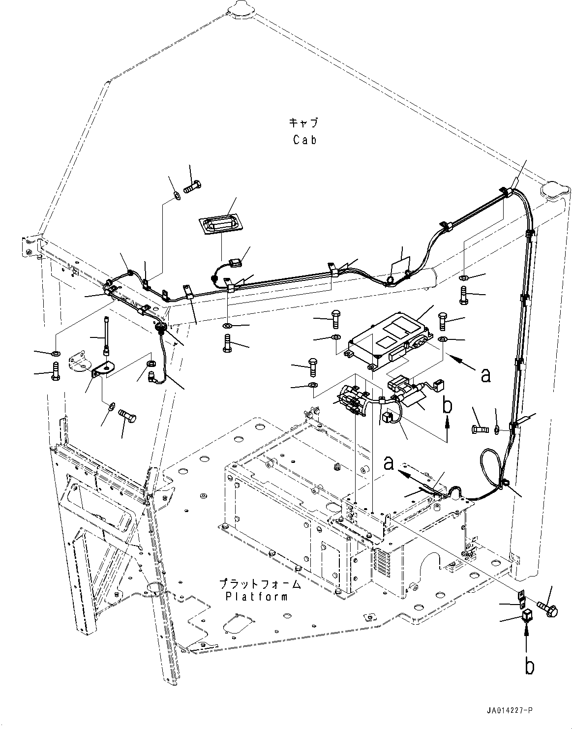 Кабель в сборе 234-952-8170 KOMATSU
