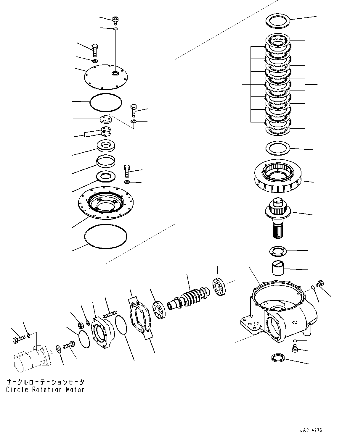 Шпилька 01140-51665 KOMATSU
