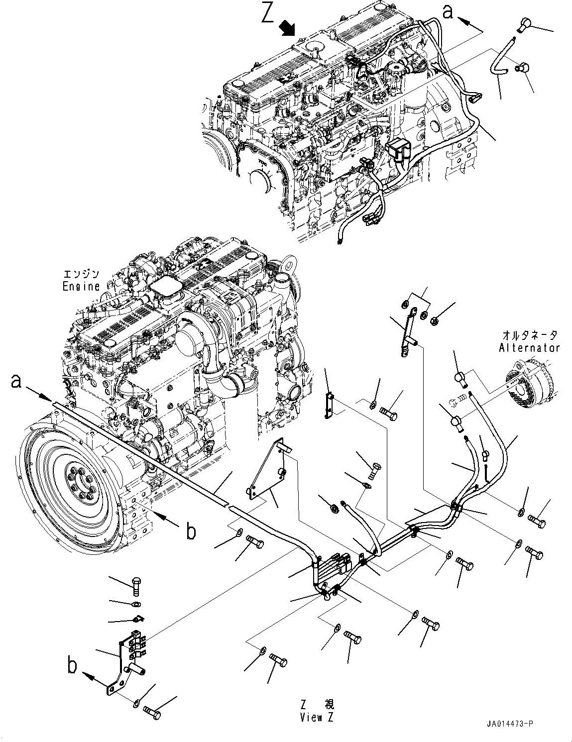 Жгут проводов 14U-06-21221 KOMATSU