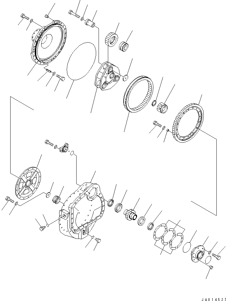 Корпус \0\14X-27-51121 KOMATSU
