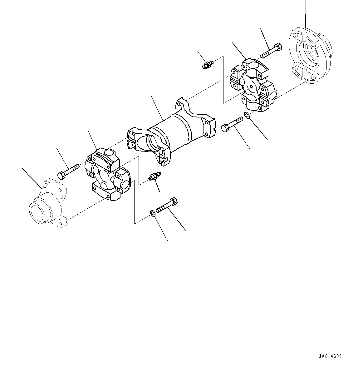 Coupling(Power Train,Torque Converter Case) (14X-13-31360) KOMATSU