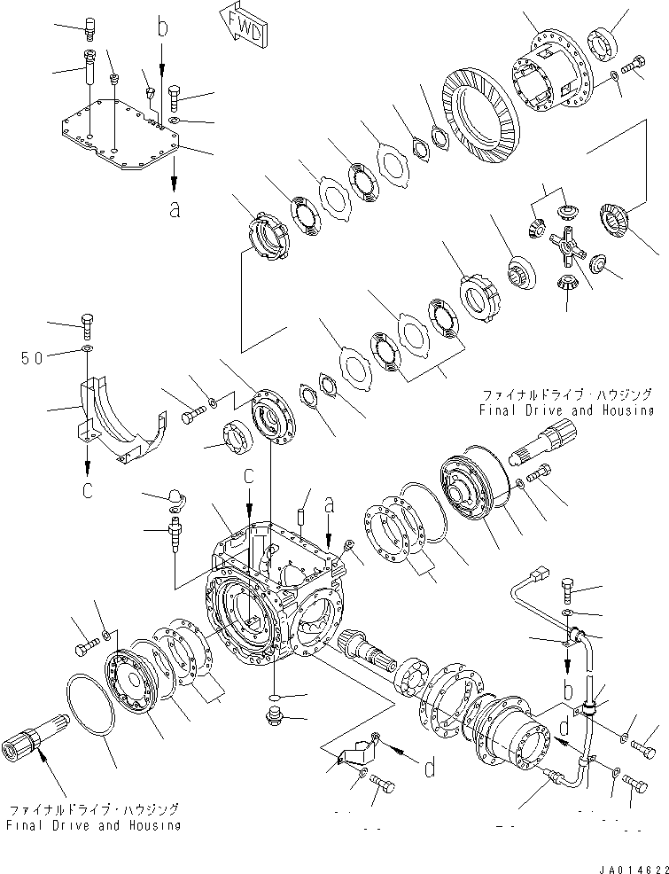 Differential Assembly, Limited Slip Differential 419-22-31051 KOMATSU