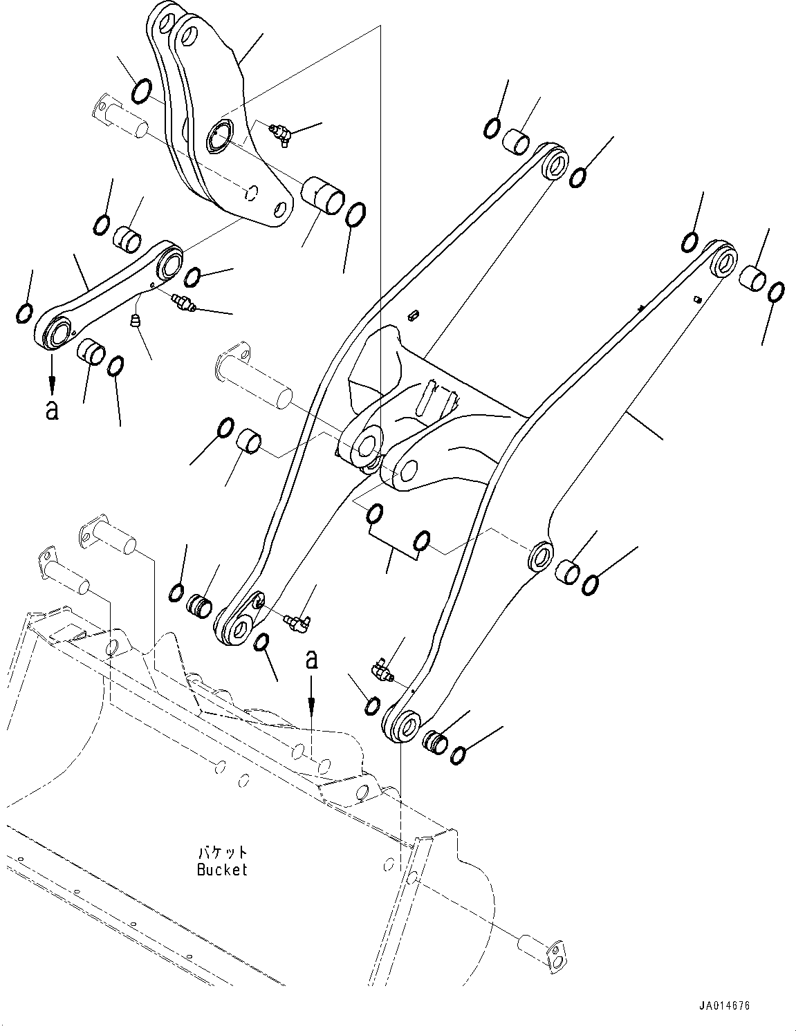 Boom Assembly 419-877-5370 KOMATSU
